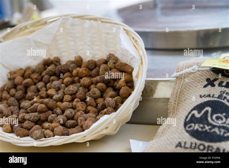 Horchata Tiger Nuts Of Valencia Spain Stock Photo Alamy
