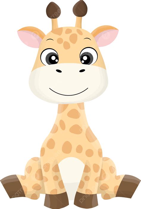 Girafa Fofa Png Girafa Vetor De Girafa Girafa Fofa Png Imagem Png E