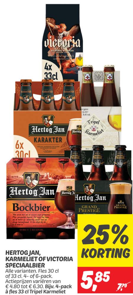 Hertog Jan Speciaalbier Folder Aanbieding Bij Dekamarkt Details