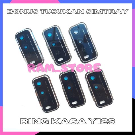 Jual Ring Plus Kaca Lensa Kamera Camera Belakang Original VIVO Y12S 1