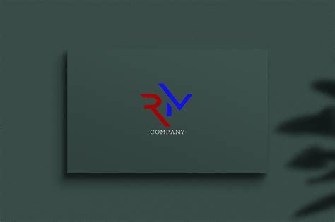 business card logo on Behance