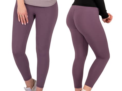 Legginsy Damskie Liliowe M Zdrowie Wiczenia Odzie Sportowa