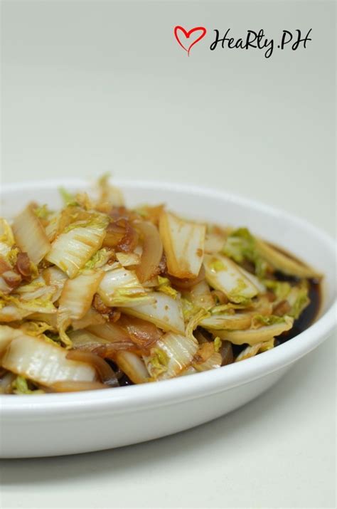 Stir Fry Napa Cabbage Heartyph