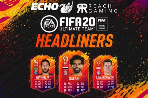 Fifa 20 Headliners Squad Revealed Featuring Liverpools Mohamed Salah