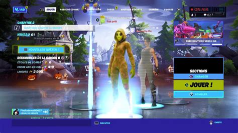 Live Fortnite FR Soirée Game Abo Venez Discuter YouTube