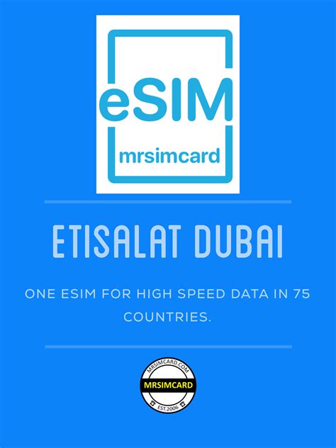 Etisalat Dubai ESim United States Virgin Islands Dubai Dr Congo