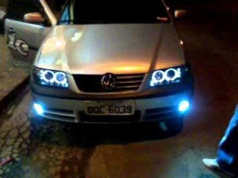 Angel Eyes Olhos De Anjo Led Para Farol Do Gol Saveiro Voyage G