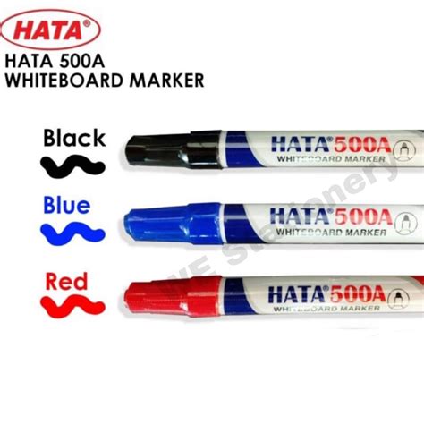 Hata 500a Whiteboard Marker 12pcs Shopee Malaysia