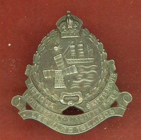 Dead Spartan Leeward Islands Battalion Cap Badge