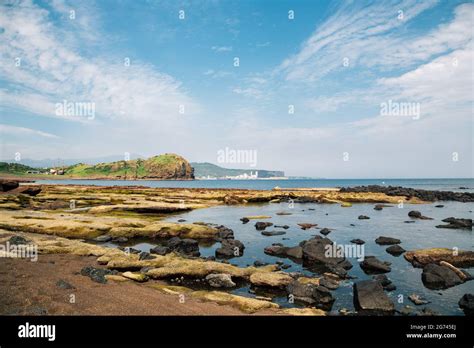 Yongmeori Beach Jeju Olle Trail In Jeju Island Korea Stock Photo Alamy