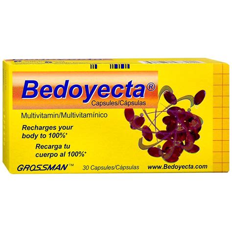 Bedoyecta Multivitamin Capsules Walgreens