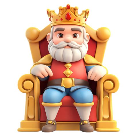King On Throne Png