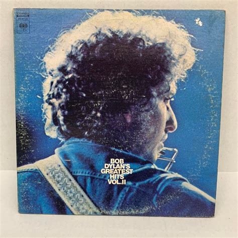 An Album Cover For Bob Dylan S Greatest Hits Vol Ii