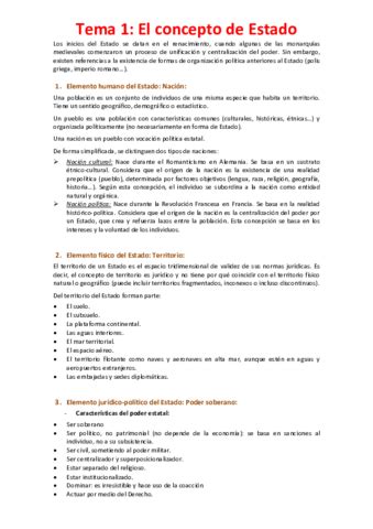 Tema El Concepto De Estado Pdf