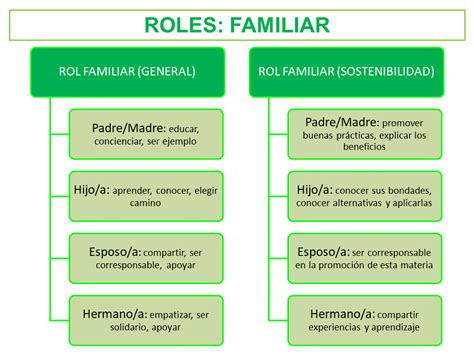 Roles I Familiar Responsablia