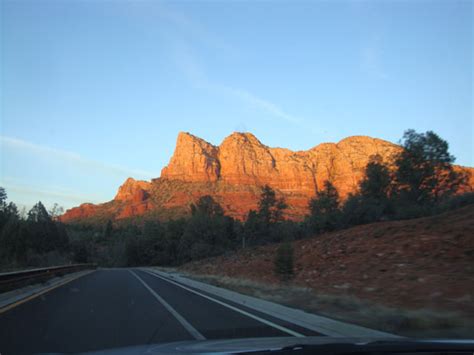 Sedona Sunset seen arriving on 2-21-12 – Films By Huey