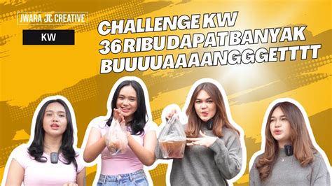 pertama  ngonten langsung dikasih challenge kw youtube