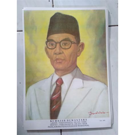 Jual Poster Pahlawan Nasional Dan Garuda Pancasila A Shopee Indonesia