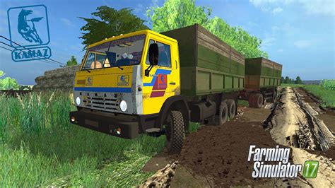 KamAz 55102 Trailers Nefaz For FS 17 Farming Simulator 2022 Mod LS