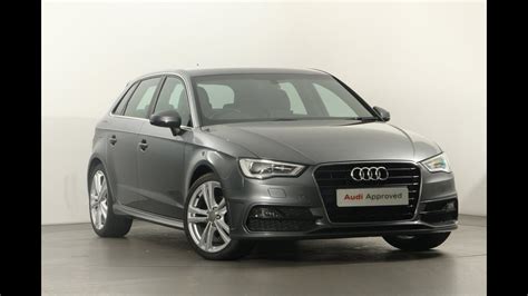 GD16BMO AUDI A3 TFSI S LINE NAV GREY 2016 Derby Audi YouTube