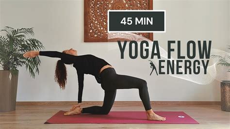 45 MIN INTERMEDIATE HATHA YOGA FLOW Full Body Flow For Strength