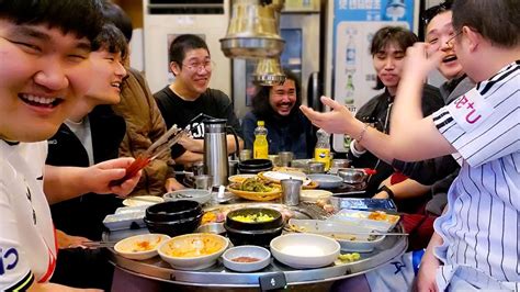 새벽에 감스트 감컴형님들이랑 회식으로 삼겹살먹방 Samgyeopsal Mukbang YouTube