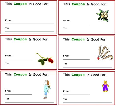 Blank Coupon Cliparts A Creative Way To Promote Your Business