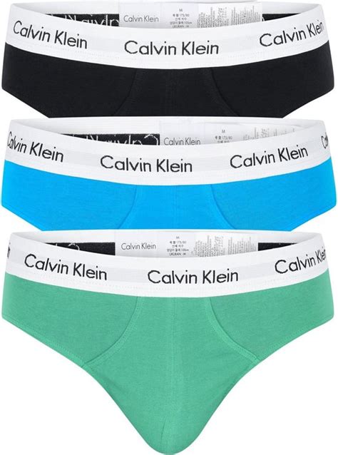 Calvin Klein Hipster Brief 3 Pack Gekleurde Slips