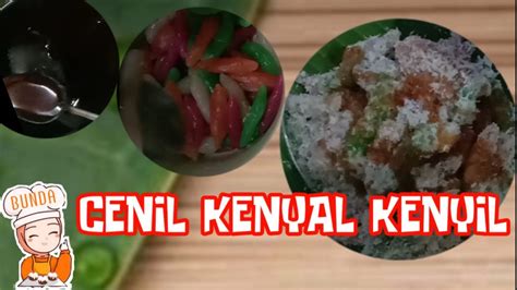 Bunda Buat Cenil Mudah Dan Enak Resep Klanting Jajan Pasar Khas Jawa