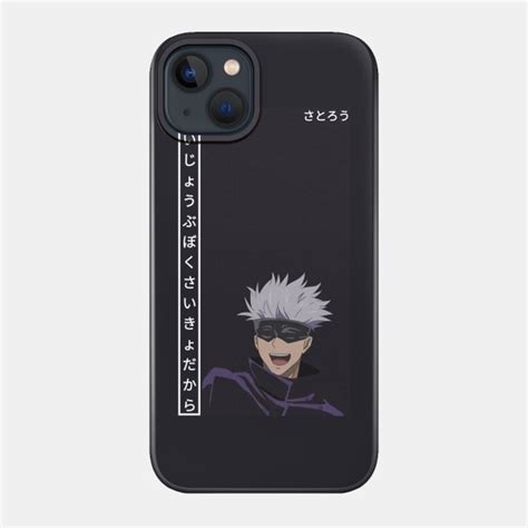 Gojo Satoru Jujutsu Kaisen Phone Case Jujutsu Kaisen Store