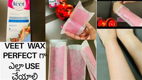 Veet Wax Review Demo How To Use Veet Wax Strips Waxing At Home