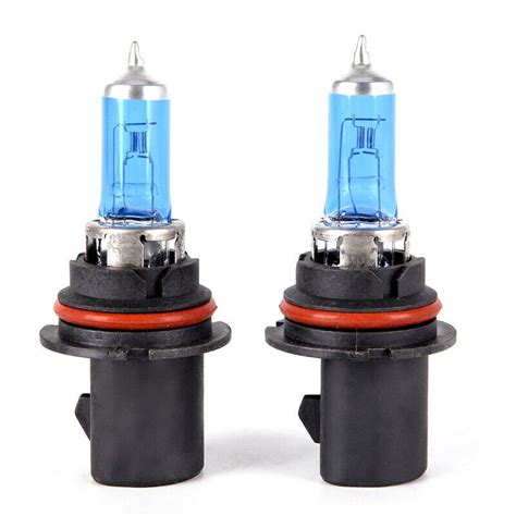 2x 9007 HB5 White 100 80W Xenon Halogen 5000K Headlight D1 High Lo