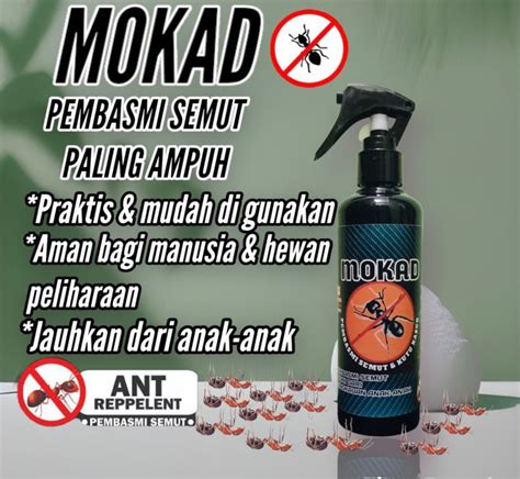 MOKAD Pembasmi Semut Paling Ampuh 250ml Spray Refill Anti Semut Racun