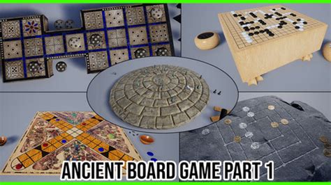 ArtStation - Ancient Board Games - Part 1 (UE4/UE5) | Game Assets