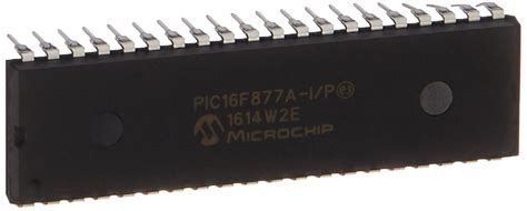 Microchip PIC16F877A I P Microcontroller 8 Bit PIC 16 RISC 14 3KB