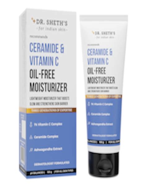 Buy DR SHETHS Ceramide Vitamin C Oil Free Moisturizer 100g Day