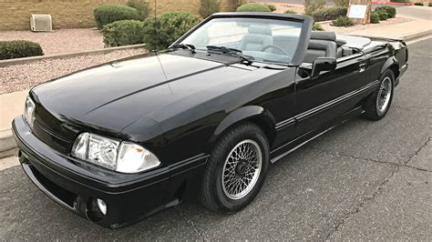 Rare Fox: 1988 Ford Mustang Mclaren Roadster