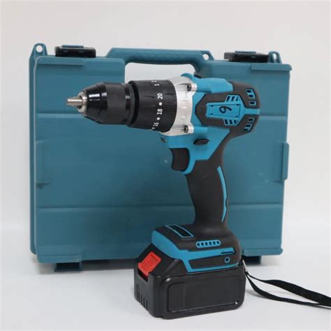 Powerful 21v Cordless Brushless Electric Impact Drill For Wood Board