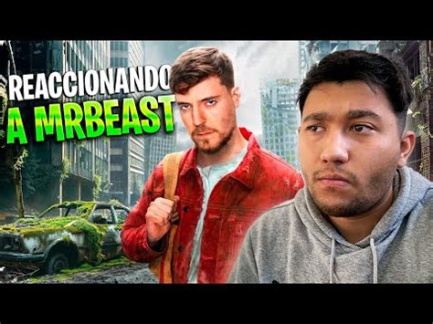 DEUKZ reacciona MRBEAST Sobreviví 7 Días En Una Ciudad abandonada YouTube