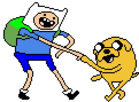 Finn And Jake Contest Pixel Art