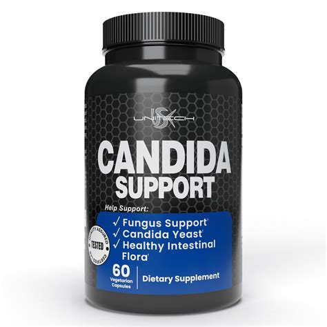 Unitech USK Candida Support | Yeast Cleanse & Gut Health Supplements
