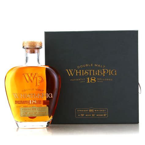 Whistlepig 18 Year Old Double Malt Straight Rye | Whisky Auctioneer