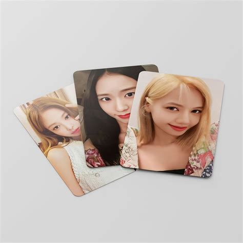 Bộ Thẻ Mới Nhất Lomo Card Blackpink Bo Góc Album Mới Nhất Thần Tượng