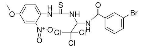 Br N Trichloro Meo Nitro Phenyl Thioureido Ethyl