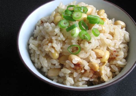 Soy Bean Takikomi Gohan Recipe By Hiroko Liston Cookpad