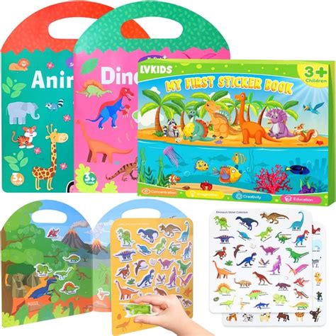 Toddler Reusable Sticker Books with Box - Printing Service and Book ...