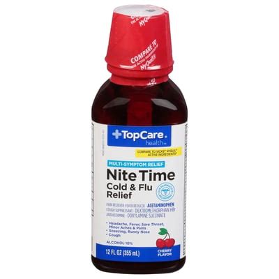 TopCare TopCare Health Cold Flu Relief Nite Time Multi Symptom