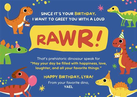 Free Printable Birthday Cards Dinosaur Free Download Free Printable Birthday Cards Dinosaur