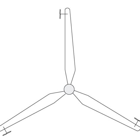 Parameters Of A Primary H Type Vawt Rotor And Of Secondary Hawt Rotors