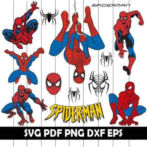 Spiderman Svg Etsy